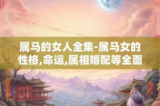 属马的女人全集-属马女的性格,命运,属相婚配等全面分析