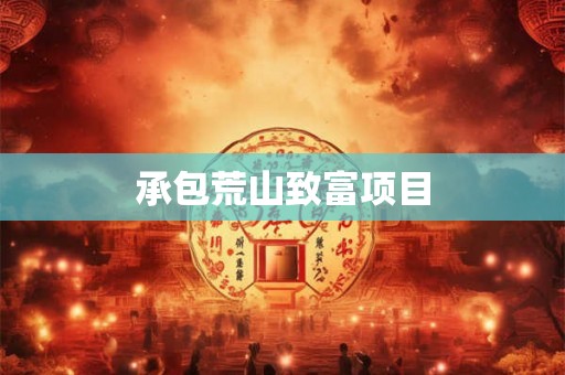承包荒山致富项目