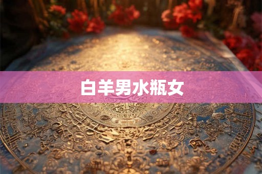 白羊男水瓶女
