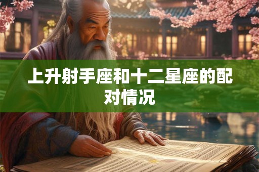 上升射手座和十二星座的配对情况