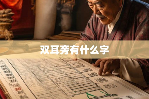 双耳旁有什么字