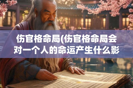 伤官格命局(伤官格命局会对一个人的命运产生什么影响)