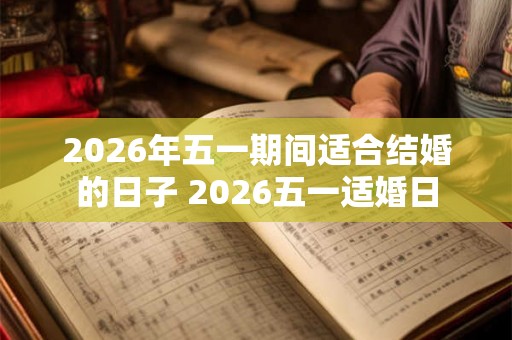 2026年五一期间适合结婚的日子 2026五一适婚日