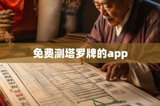 免费测塔罗牌的app 免费测塔罗牌的app