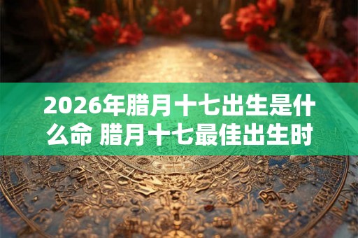 2026年腊月十七出生是什么命 腊月十七最佳出生时辰