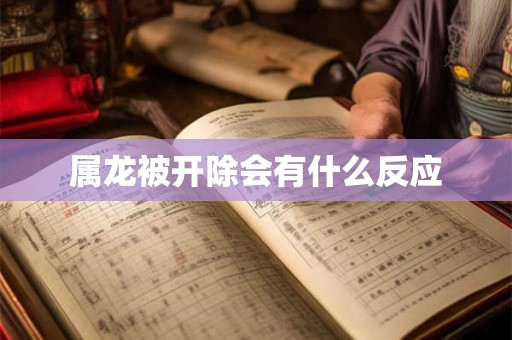 属龙被开除会有什么反应