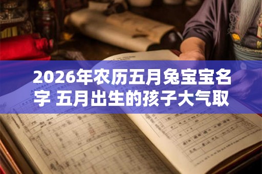 2026年农历五月兔宝宝名字 五月出生的孩子大气取名推荐 2026年农历五月兔宝宝名字 五月出生的孩子大气取名推荐