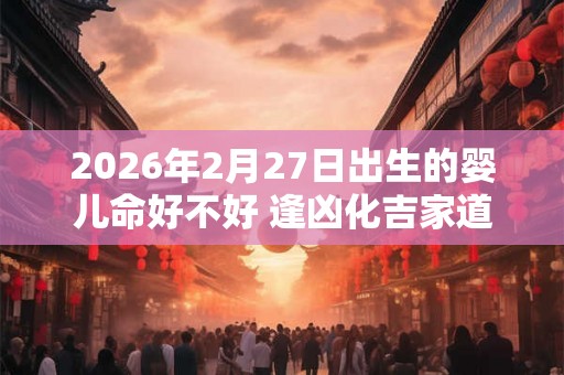 2026年2月27日出生的婴儿命好不好 逢凶化吉家道丰食