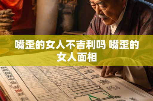 嘴歪的女人不吉利吗 嘴歪的女人面相