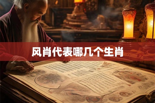 风肖代表哪几个生肖