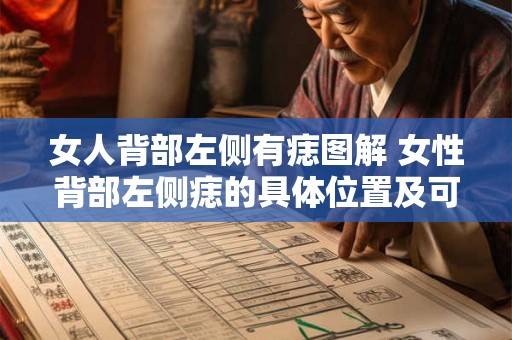 女人背部左侧有痣图解 女性背部左侧痣的具体位置及可能的寓意是什么