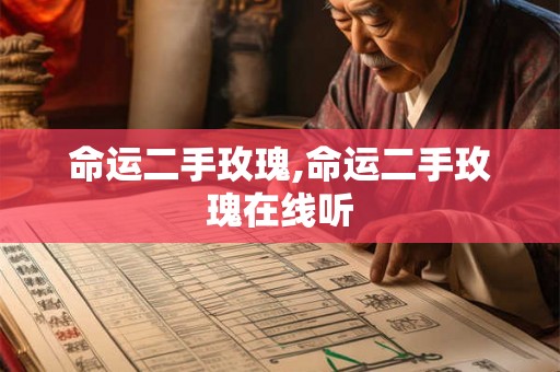 命运二手玫瑰,命运二手玫瑰在线听