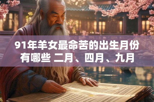 91年羊女最命苦的出生月份有哪些 二月、四月、九月