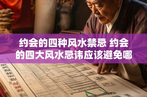 约会的四种风水禁忌 约会的四大风水忌讳应该避免哪些地方