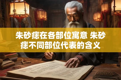 朱砂痣在各部位寓意 朱砂痣不同部位代表的含义 朱砂痣在各部位寓意 朱砂痣不同部位代表的含义