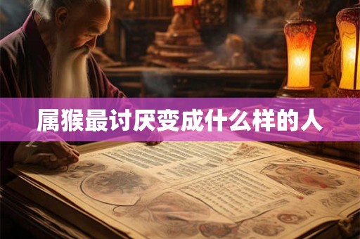 属猴最讨厌变成什么样的人