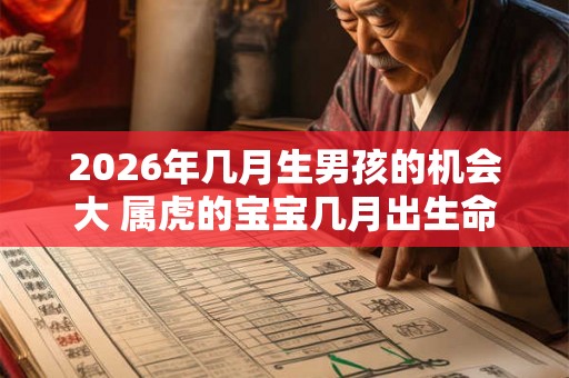 2026年几月生男孩的机会大 属虎的宝宝几月出生命好