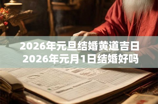 2026年元旦结婚黄道吉日 2026年元月1日结婚好吗