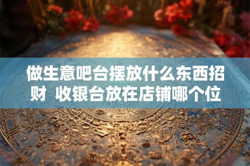 做生意吧台摆放什么东西招财  收银台放在店铺哪个位置旺财