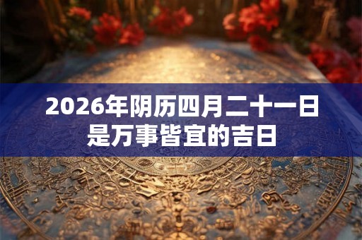 2026年阴历四月二十一日是万事皆宜的吉日