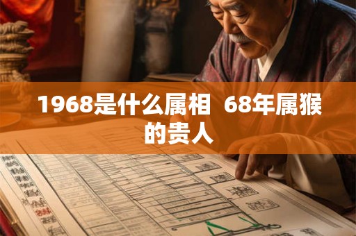 1968是什么属相 68年属猴的贵人 1968是什么属相 68年属猴的贵人