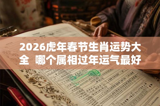 2026虎年春节生肖运势大全  哪个属相过年运气最好