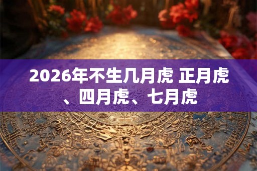 2026年不生几月虎 正月虎、四月虎、七月虎