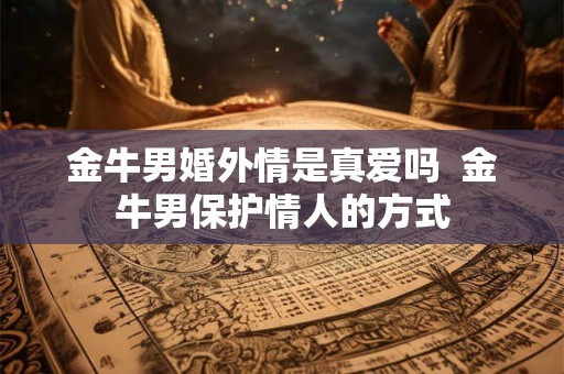 金牛男婚外情是真爱吗  金牛男保护情人的方式