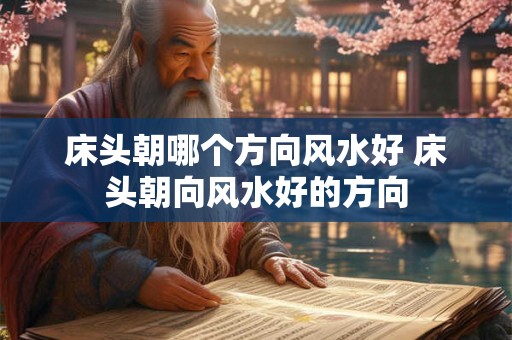 床头朝哪个方向风水好 床头朝向风水好的方向