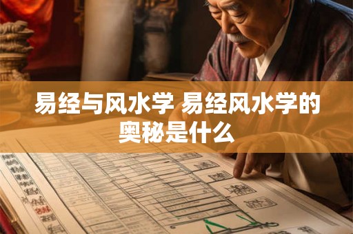 易经与风水学 易经风水学的奥秘是什么