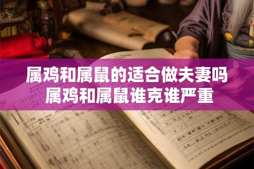 属鸡和属鼠的适合做夫妻吗 属鸡和属鼠谁克谁严重