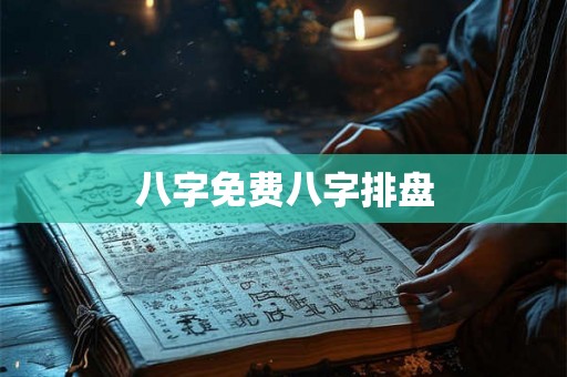 八字免费八字排盘