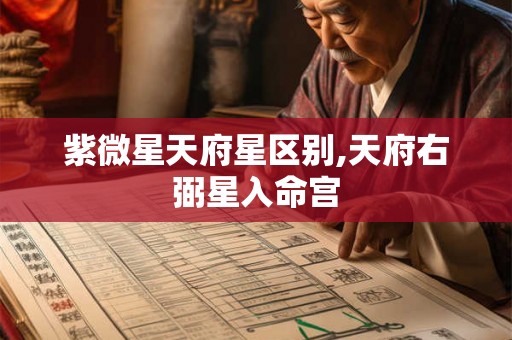 紫微星天府星区别,天府右弼星入命宫 紫微星天府星区别,天府右弼星入命宫