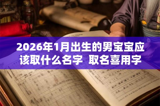 2026年1月出生的男宝宝应该取什么名字  取名喜用字