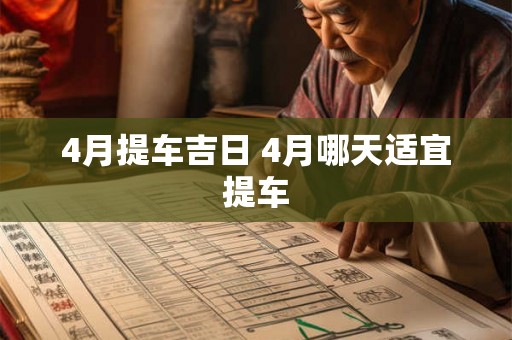 4月提车吉日 4月哪天适宜提车