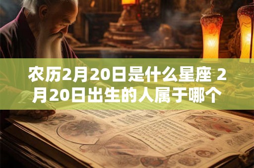 农历2月20日是什么星座 2月20日出生的人属于哪个星座