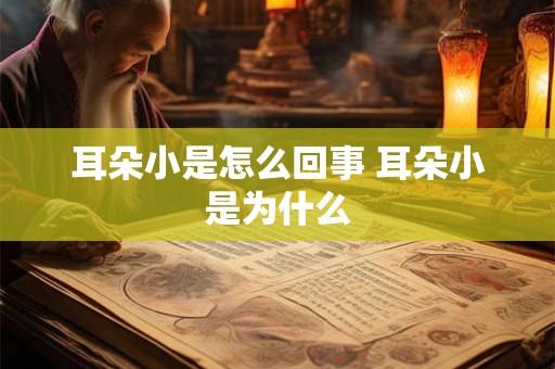 耳朵小是怎么回事 耳朵小是为什么 耳朵小是怎么回事 耳朵小是为什么