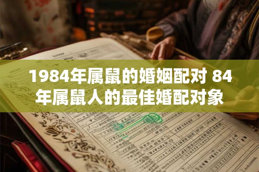 1984年属鼠的婚姻配对 84年属鼠人的最佳婚配对象
