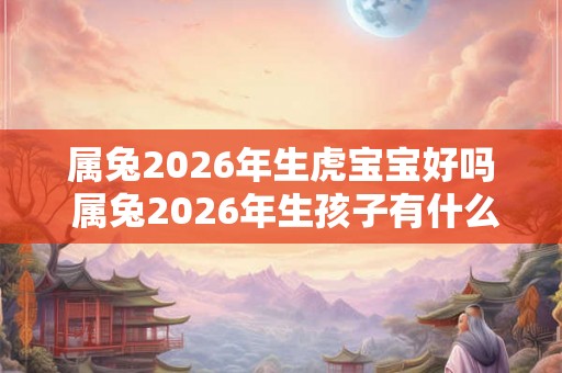 属兔2026年生虎宝宝好吗 属兔2026年生孩子有什么影响 属兔2026年生虎宝宝好吗 属兔2026年生孩子有什么影响