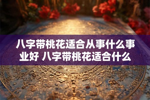 八字带桃花适合从事什么事业好 八字带桃花适合什么职业