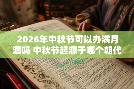 2026年中秋节可以办满月酒吗 中秋节起源于哪个朝代