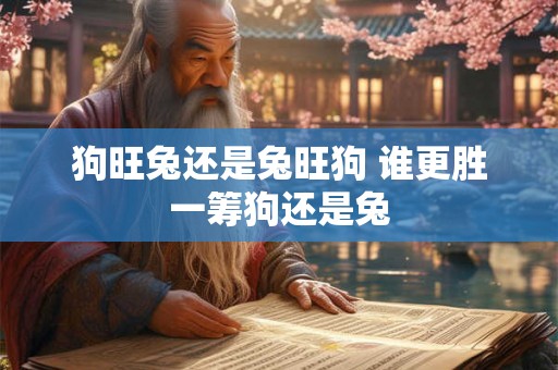狗旺兔还是兔旺狗 谁更胜一筹狗还是兔