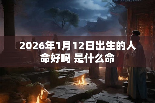 2026年1月12日出生的人命好吗 是什么命 2026年1月12日出生的人命好吗 是什么命
