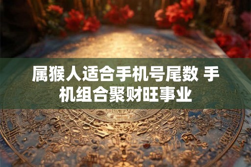 属猴人适合手机号尾数 手机组合聚财旺事业