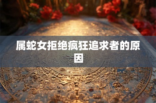 属蛇女拒绝疯狂追求者的原因