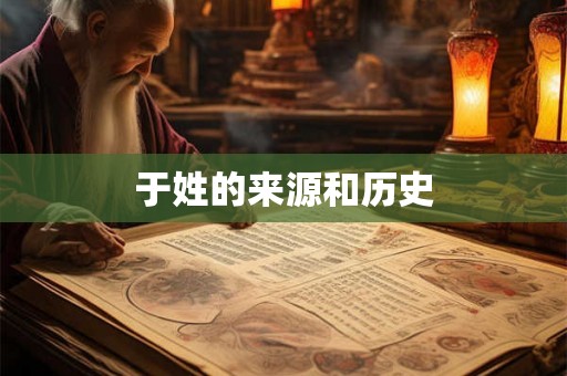 于姓的来源和历史 于姓的来源和历史