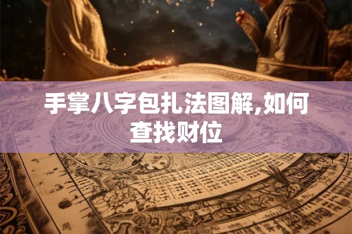 手掌八字包扎法图解,如何查找财位