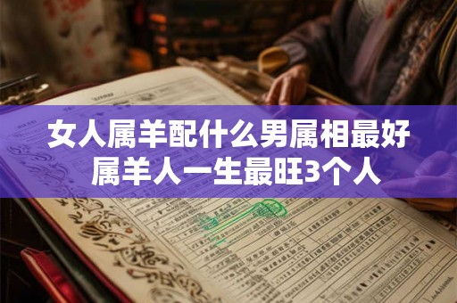 女人属羊配什么男属相最好 属羊人一生最旺3个人 女人属羊配什么男属相最好 属羊人一生最旺3个人