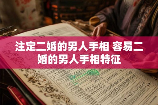 注定二婚的男人手相 容易二婚的男人手相特征