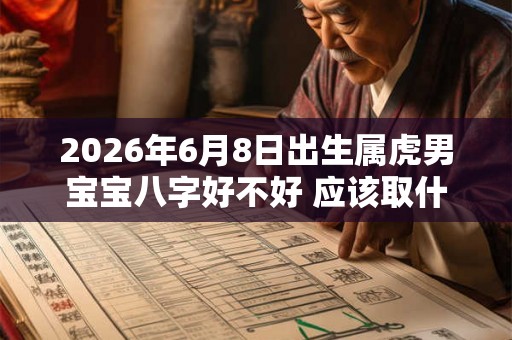 2026年6月8日出生属虎男宝宝八字好不好 应该取什么名字